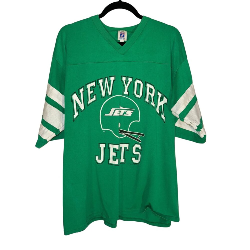 Vintage New York Jets Shirt NFL Football Logo 7